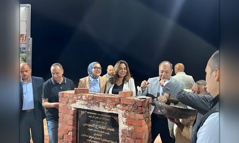 «تنمية الصعيد» تضع حجر الأساس لمجمع الصناعات الغذائية للتمور والثلاجات بالداخلة