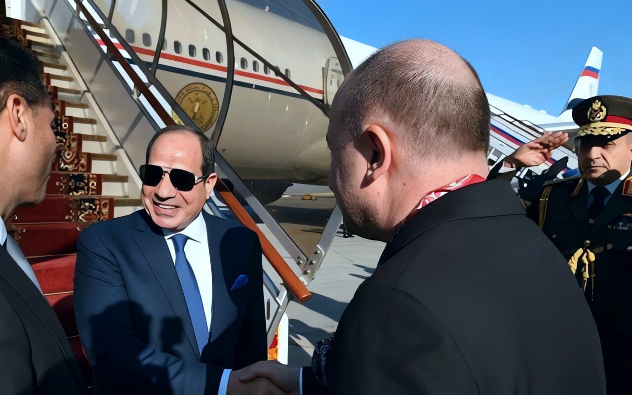 عاجل| الرئيس السيسي يصل موسكو للمشاركة في القمة الروسية الأفريقية الثالثة