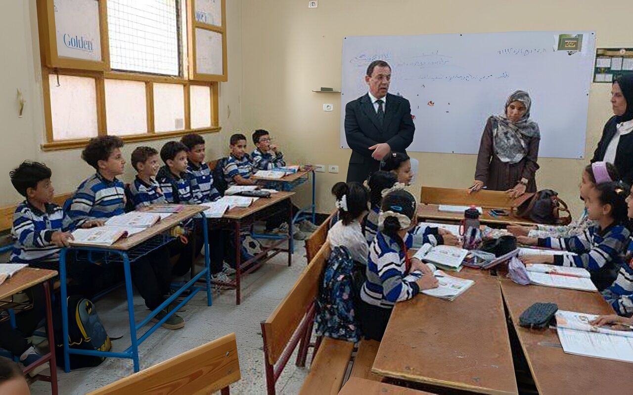 مدير تعليم بني سويف يتفقد عدداً من المدارس لمتابعة انتظام الدراسة