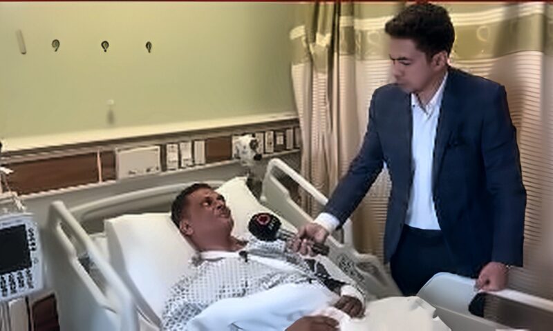 بعد إصابته في هجوم السعودية.. «مصري» يشيد بتحرك السفارة للاطمئنان على حالته