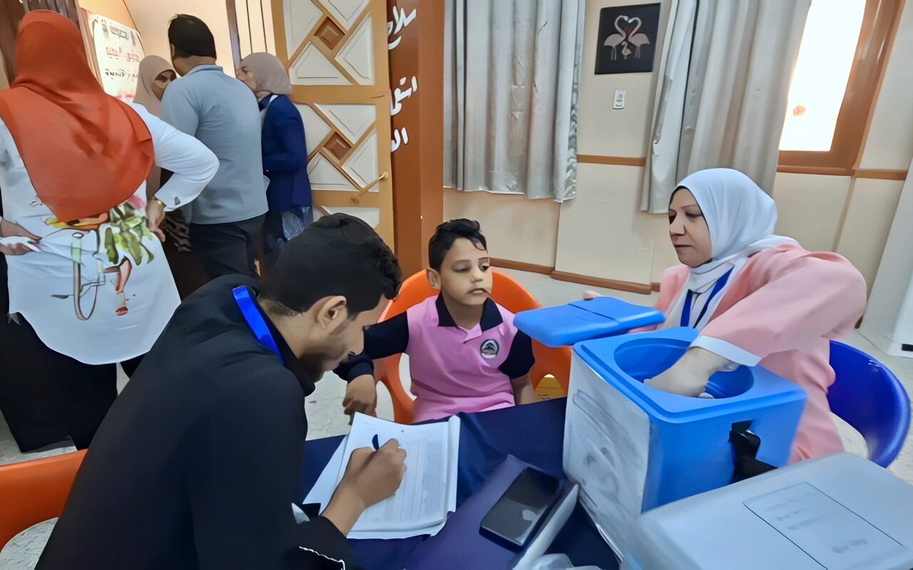 انطلاق حملة التطعيم ضد الحصبة والحصبة الألمانية بأسيوط