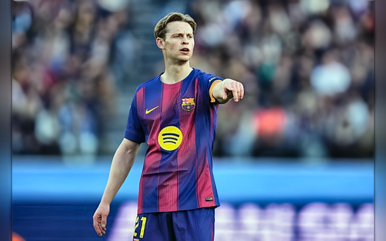 فرينكي دي يونج يعود لتدريبات برشلونة بعد غياب طويل بسبب إصابة الركبة
