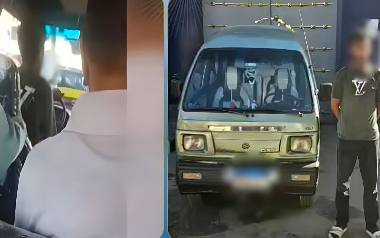 ادعى الاعتداء على فرد شرطة لترهيب الركاب.. ضبط سائق ميكروباص بالإسكندرية | فيديو
