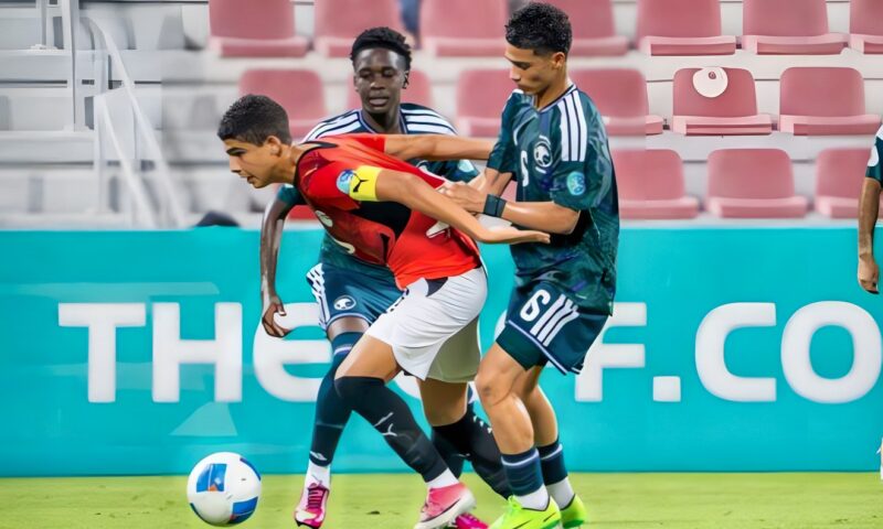 منتخب مصر للناشئين يهزم السعودية بخماسية في كأس الخليج تحت 17 عامًا