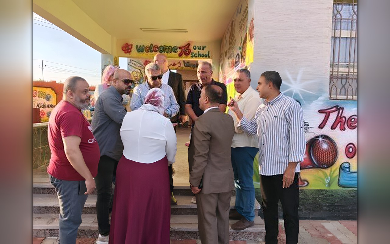 محافظ الدقهلية يتفقد المدرسة الرسمية للغات بالسنبلاوين ويطمئن على انتظام عمل أتوبيسات نقل الطلاب