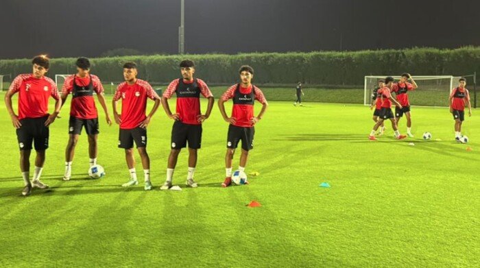 منتخب مصر للناشئين يختتم استعداداته لمواجهة السعودية في كأس الخليج