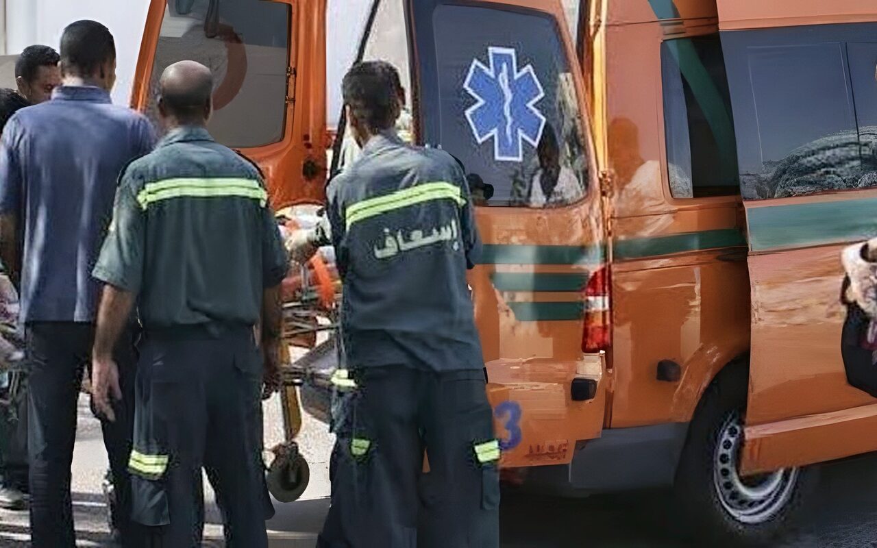 تصادم ميكروباصين على طريق القاهرة الفيوم الصحراوي يسفر عن 4 مصابين