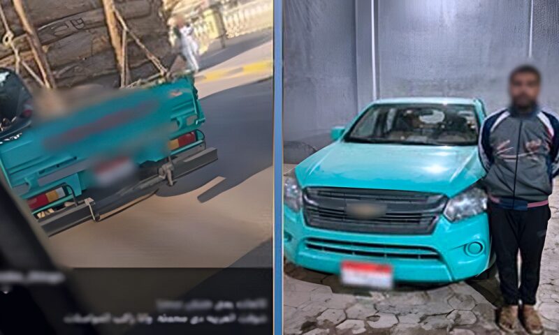 الأمن يكشف ملابسات صورة سيارة محملة بالأخشاب بطريقة خطرة في كفر الشيخ