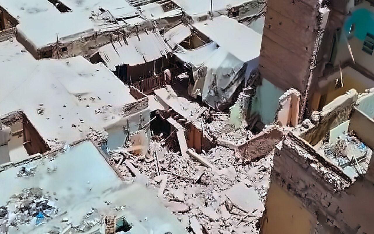 انهيار عقار قديم من 4 طوابق في كرموز بالإسكندرية دون إصابات