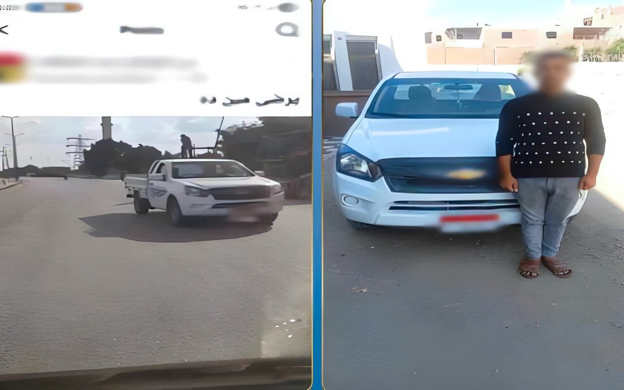 بيختصر الطريق.. ضبط سائق ربع نقل بتهمة السير عكس الاتجاه بالقليوبية
