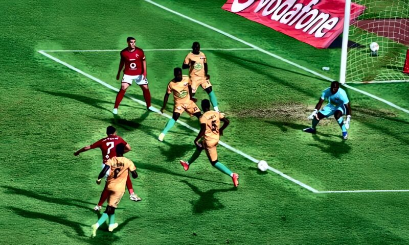 الأهلي يتقدم على كيتارا بثنائية في الشوط الأول بكأس الكونفدرالية «فيديو»
