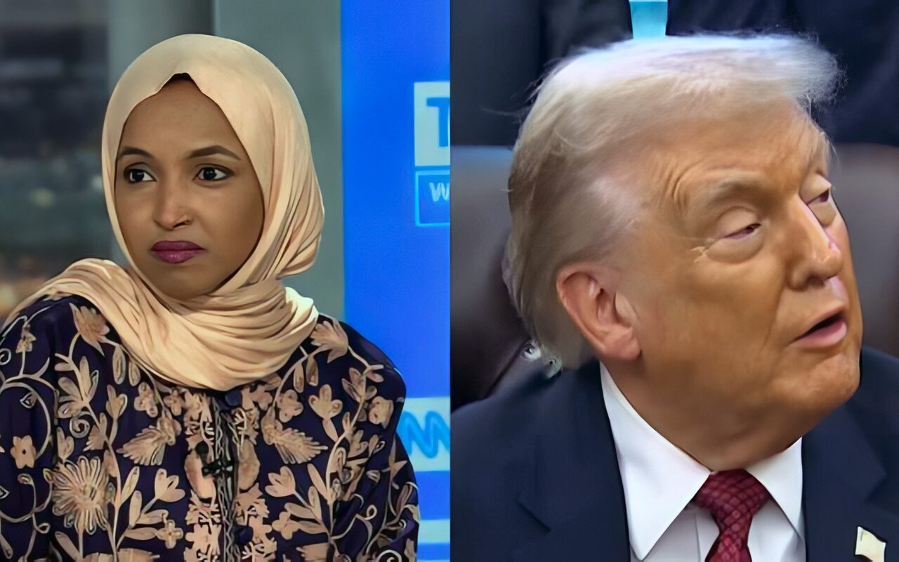 «إذا كان لديهم مطار أصلًا».. ترامب ساخرا من إلهان عمر: عليها القفز إلى أول طائرة للصومال