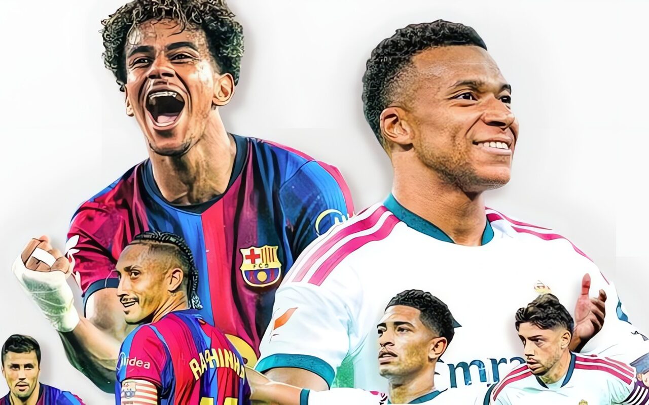 موعد مباراة برشلونة وريال مدريد في الليجا والقنوات الناقلة والمعلق والتشكيل