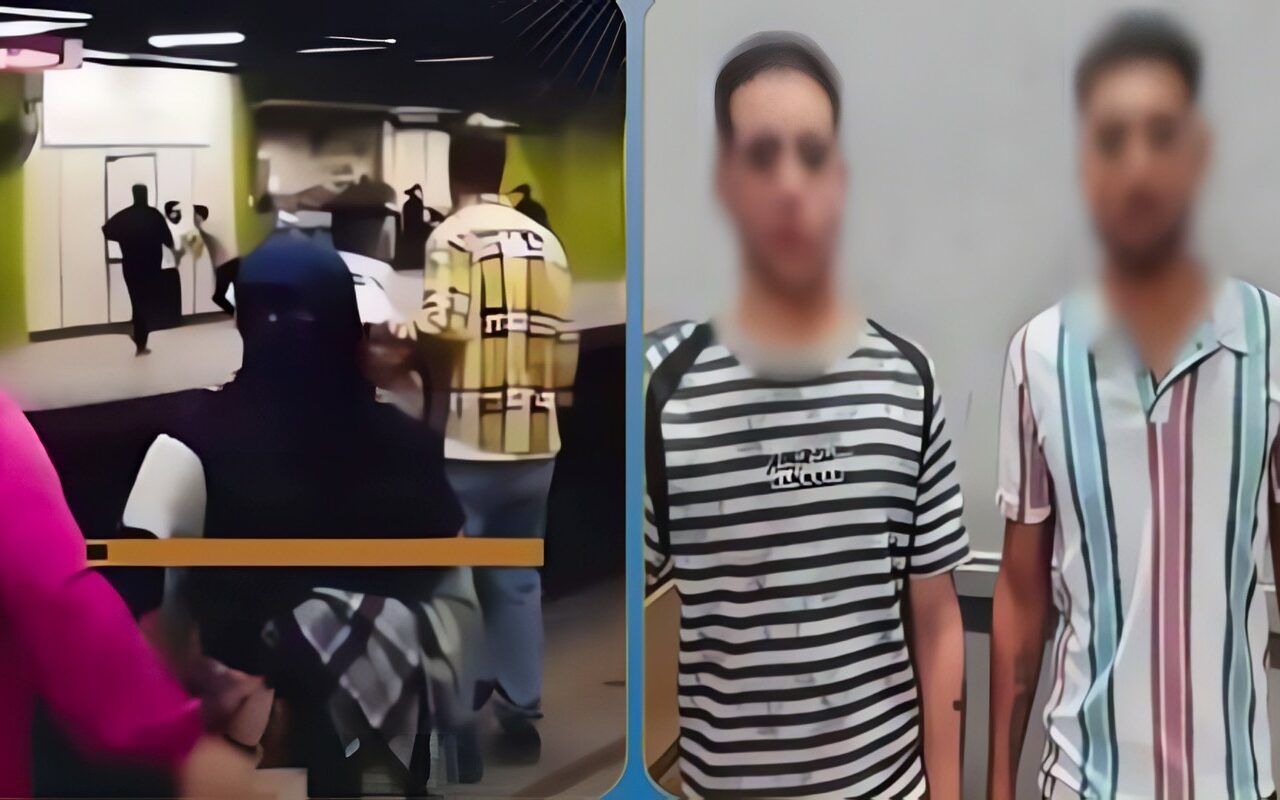 ضبط المتهمين بالتحرش بسيدة داخل المترو في القاهرة