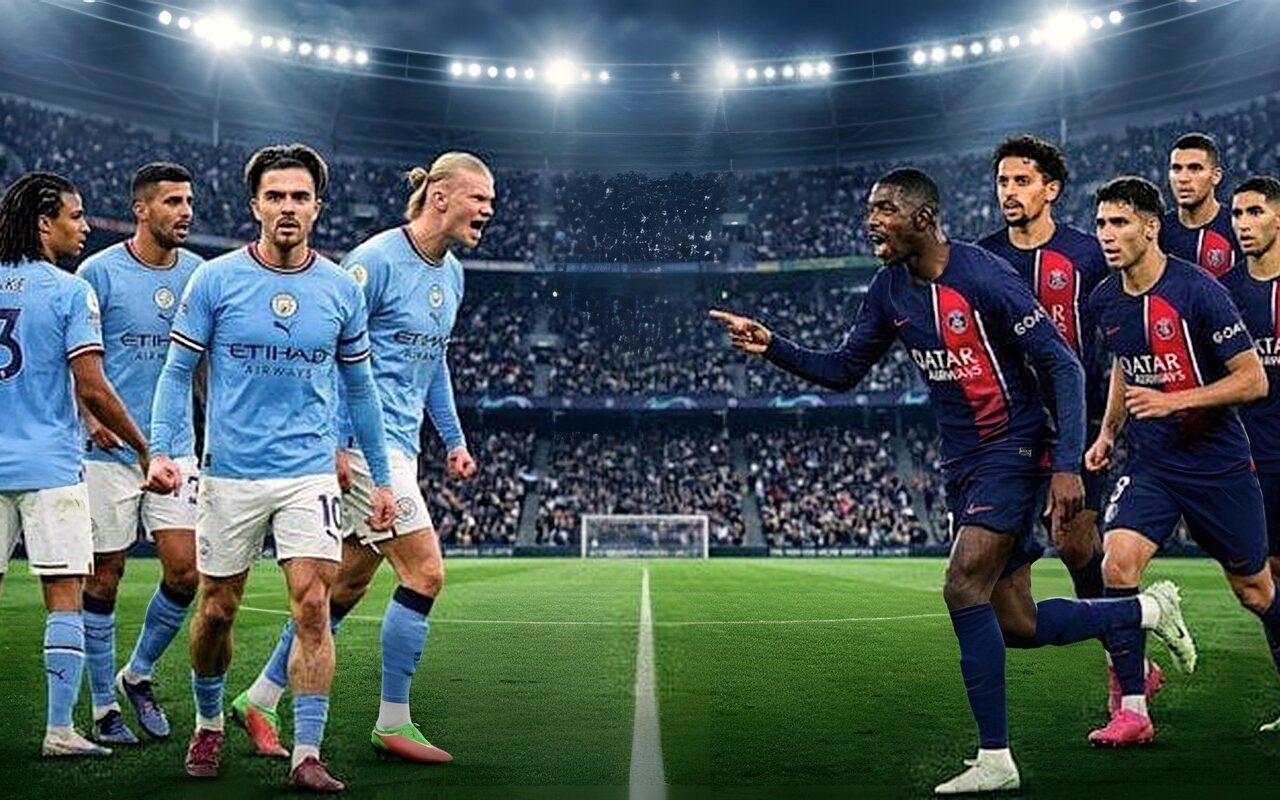موعد مباراة مانشستر سيتي وباريس سان جيرمان في دوري أبطال أوروبا والقنوات الناقلة
