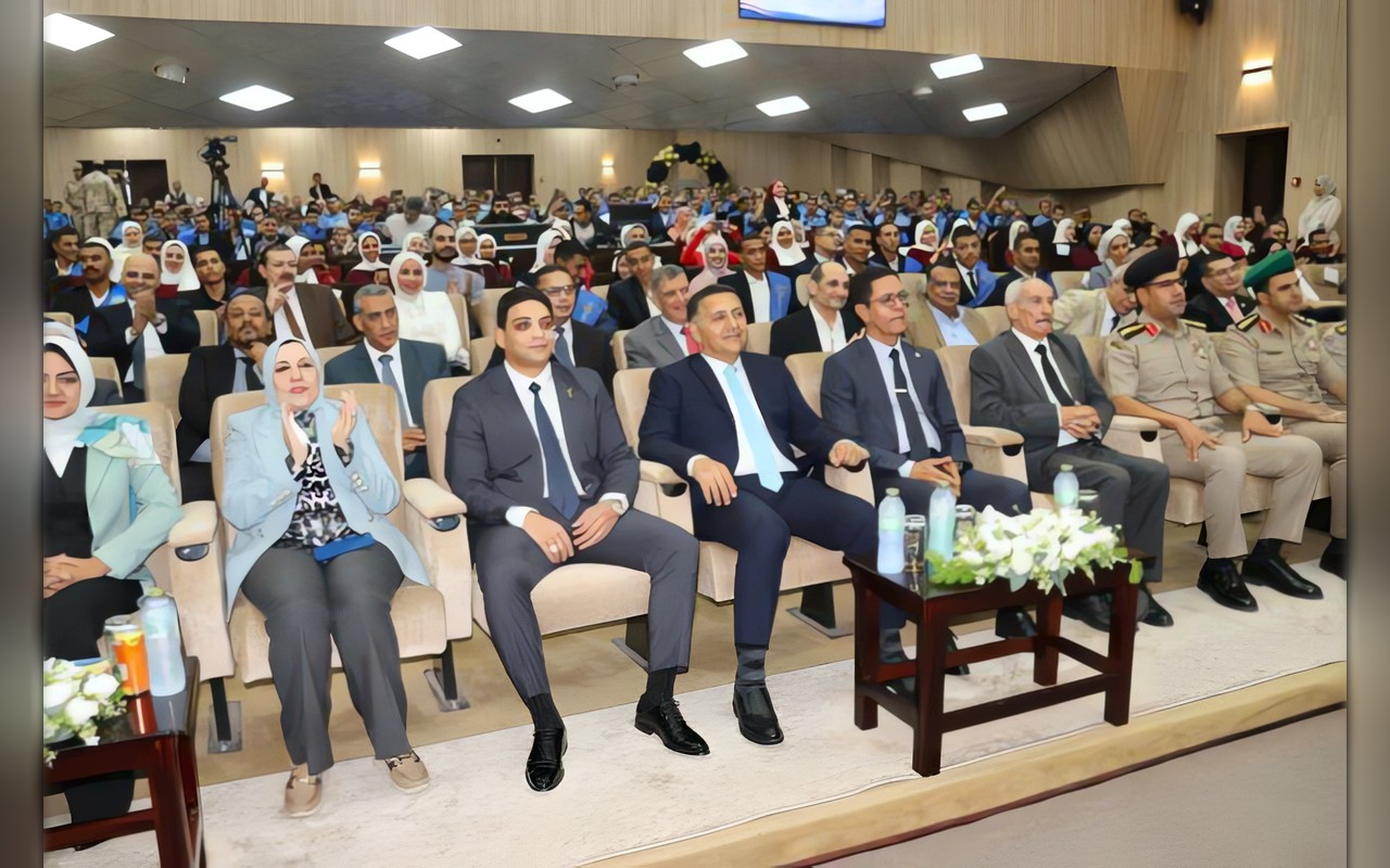 محافظ القليوبية يشهد احتفالية جامعة بنها بالذكرى الـ53 لانتصارات أكتوبر