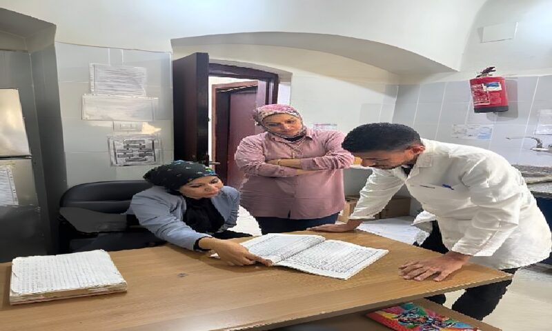 «صحة قنا» تحيل مسؤول المعامل للتحقيق خلال المرور على وحدة المراشدة الصحية بالوقف