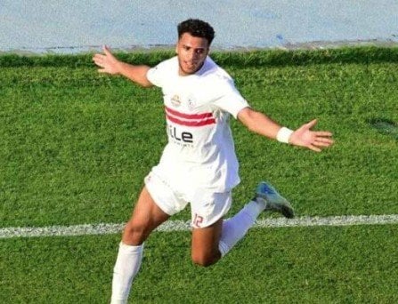 أحمد ربيع يعلن إصابته بكسر في الأنف خلال مباراة الزمالك والجيش الرواندي