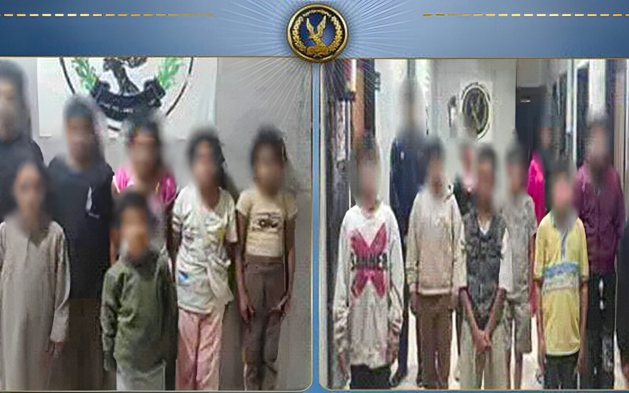 استغلال أطفال في التسول.. ضبط 6 متهمين وتحرير 17 حدثاً بالقاهرة