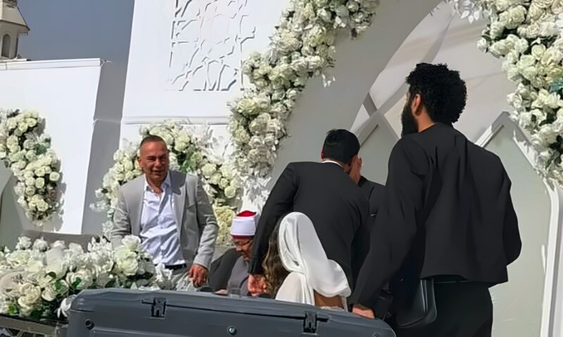 إبراهيم حسن يحتفل بعقد قران نجله في أجواء عائلية بالتجمع الخامس «صور»