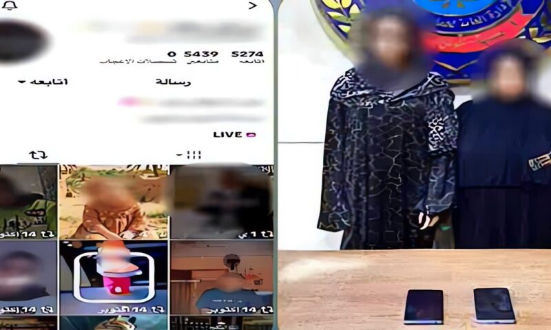 القبض على سيدة استغلت طفلتها في التسول الإلكتروني بحدائق القبة