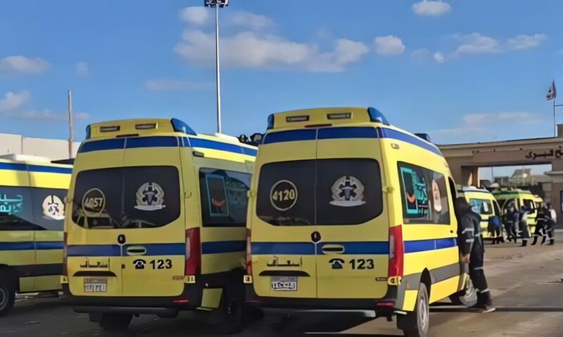 عاجل | وصول دفعة جديدة من مصابي غزة إلى معبر رفح وتجهيز 60 سيارة إسعاف لنقلهم للمستشفيات