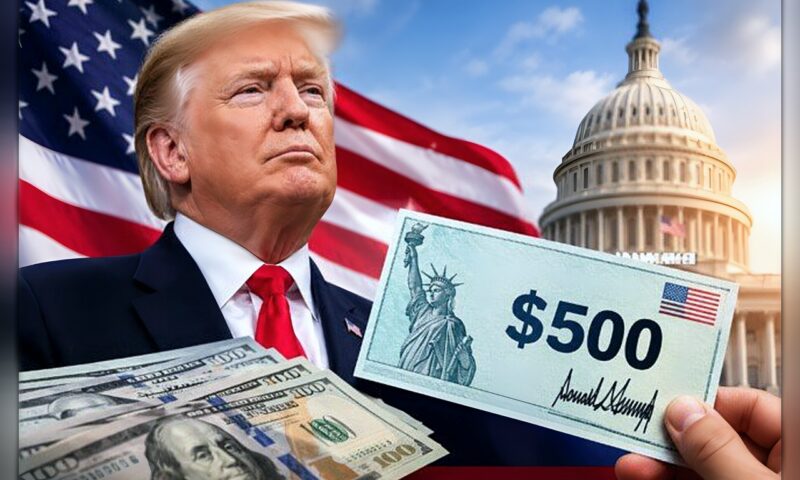 ترامب يوزع شيكات بـ500 دولار في 30 ولاية قبل انتخابات التجديد النصفي