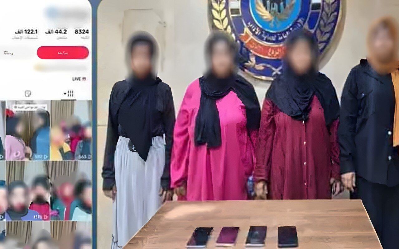 «تسول إلكتروني في اللايف».. القبض على 4 متهمات باستغلال المتابعين بالجيزة| فيديو