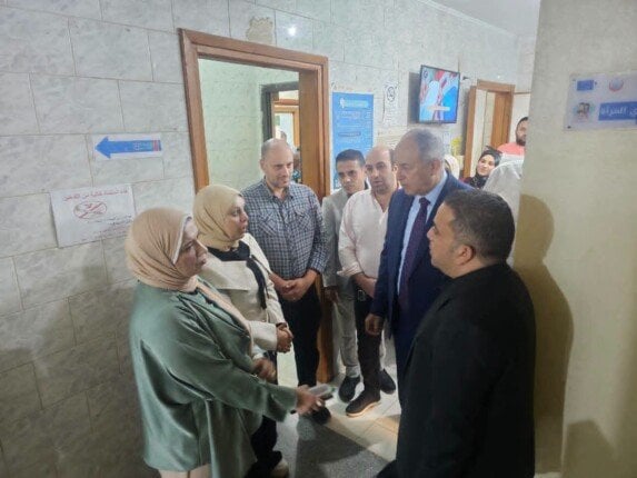 افتتاح عيادة للعلاج الطبيعي بوحدة المنشأة الصغرى بكفر شكر في القليوبية