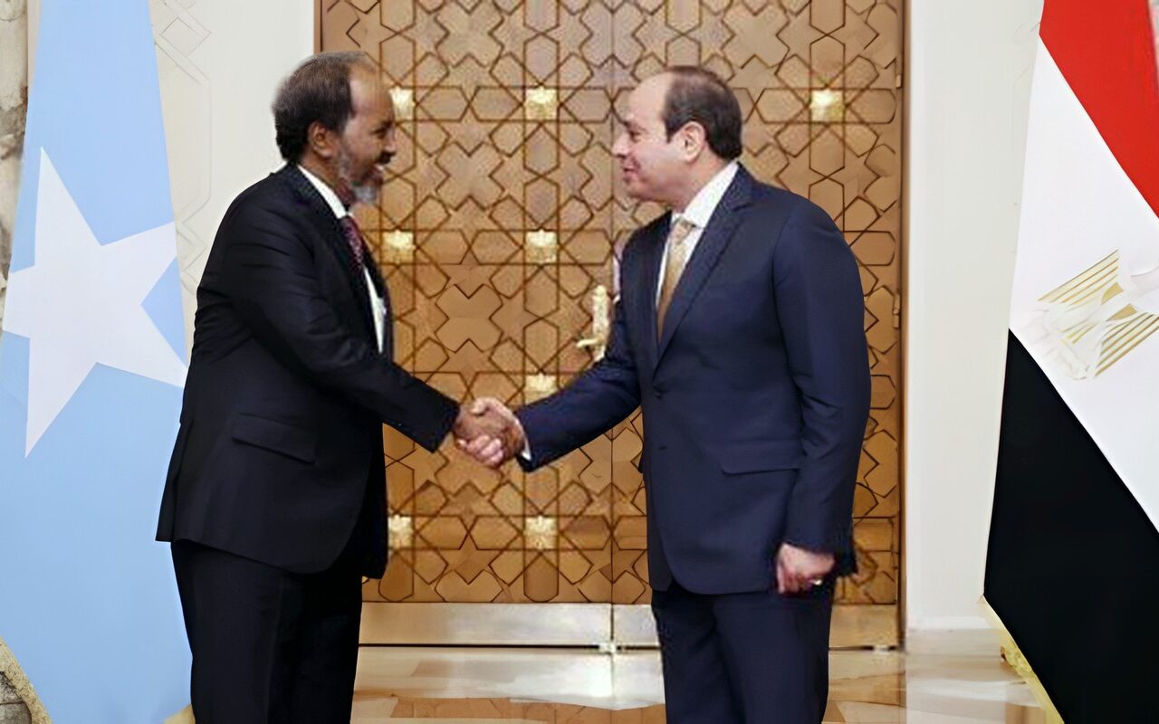 الرئيس السيسي يجدد دعم مصر الكامل لسيادة الصومال ووحدة وسلامة أراضيه