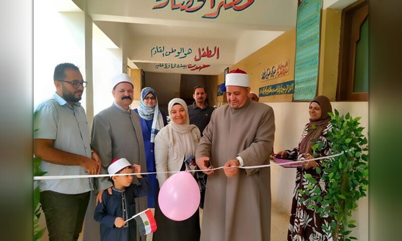 رئيس منطقة القليوبية الأزهرية يفتتح رياض الأطفال بكفر الجمال وبطا