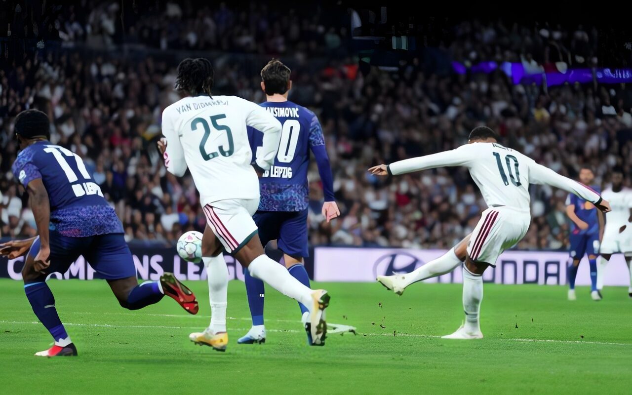 ريال مدريد يهزم لايبزيج 3-1 في دوري أبطال أوروبا