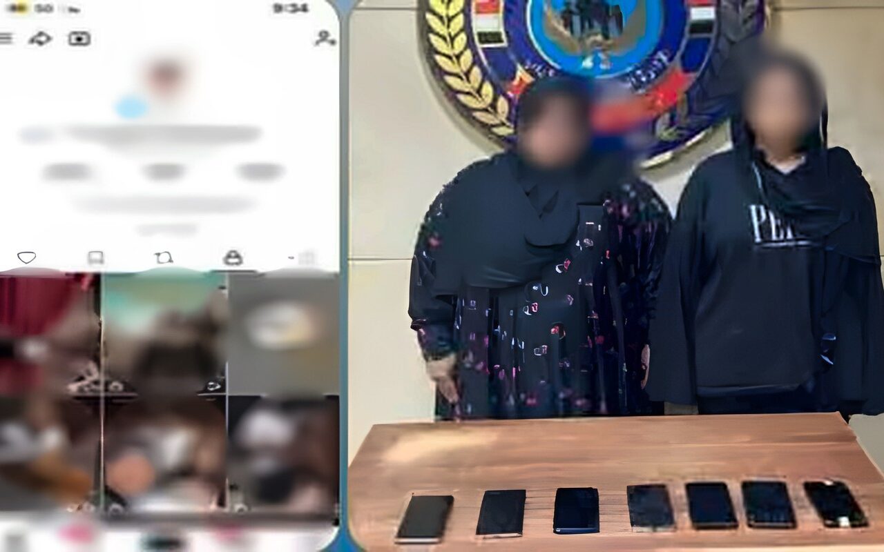 ضبط فتاة ووالدتها بتهمة ممارسة أعمال التسول الإلكتروني بصورة مبتذلة