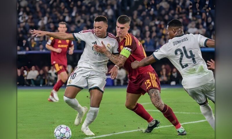 ريال مدريد يقلب الطاولة على روما ويخطف فوزًا مثيرًا برباعية في دوري أبطال أوروبا