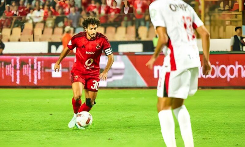 محمد هاني يحصد جائزة أفضل لاعب في قمة الأهلي والزمالك