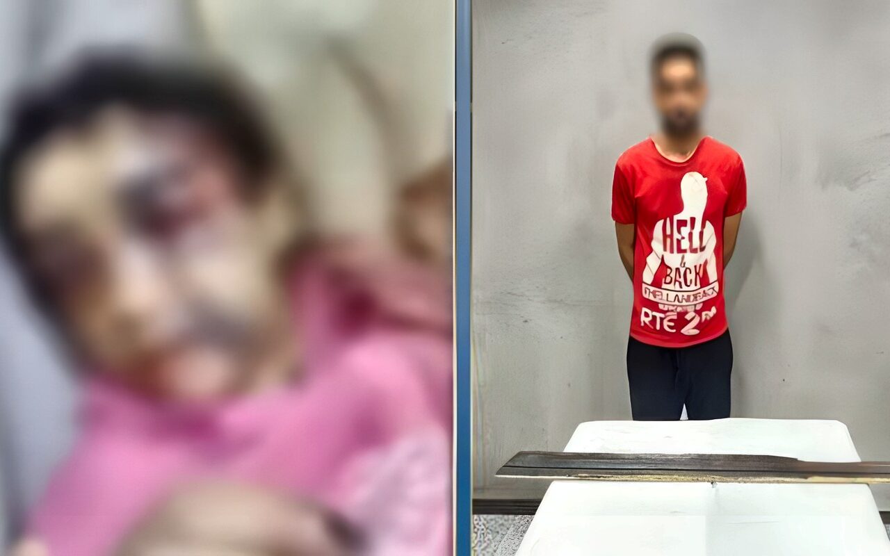 «رفضت تعيش معاه».. القبض على المتهم بضرب طفلته بالإسكندرية