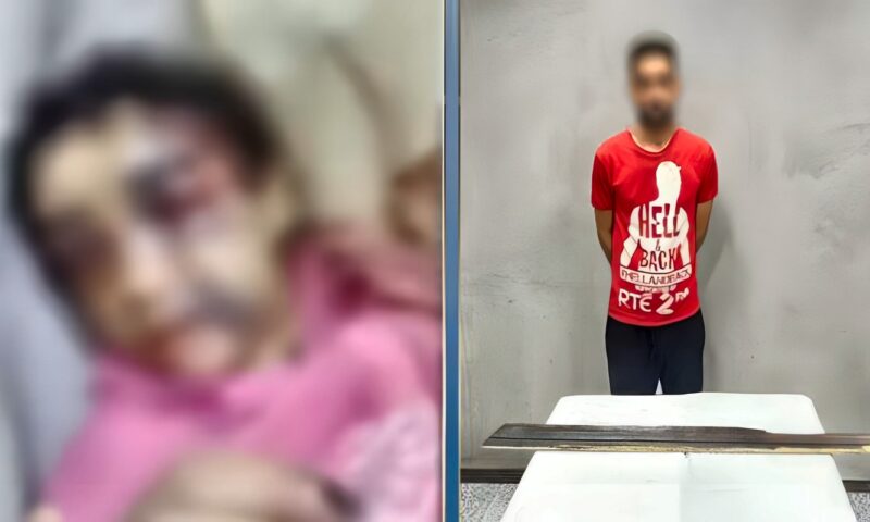 «رفضت تعيش معاه».. القبض على المتهم بضرب طفلته بالإسكندرية
