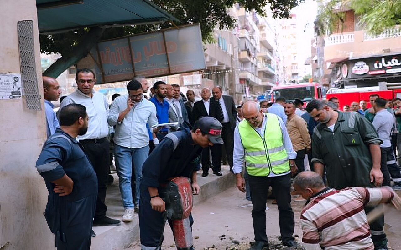 محافظ القاهرة يتابع أعمال إنقاذ السكان بالعقار المنهار في حدائق القبة وإنقاذ 3 مصابين