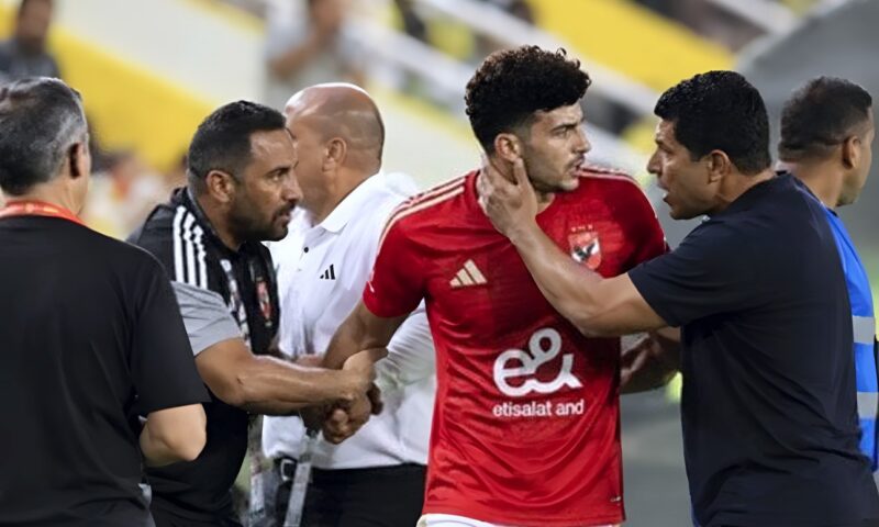 شوبير يحذر علي محمود من البطاقات ويشيد بمستواه مع الأهلي