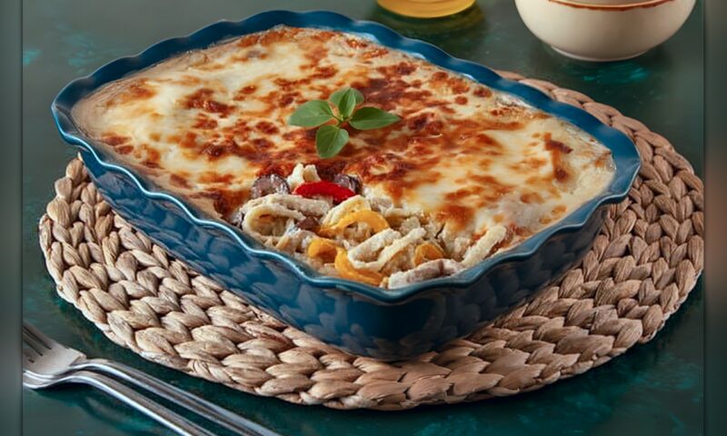 بمذاق المطاعم.. طريقة عمل نجرسكو الدجاج بالبشاميل والجبن