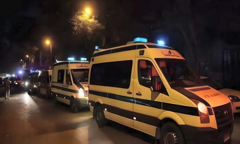 مصرع شاب صدمه قطار بمزلقان منية السباع في القليوبية