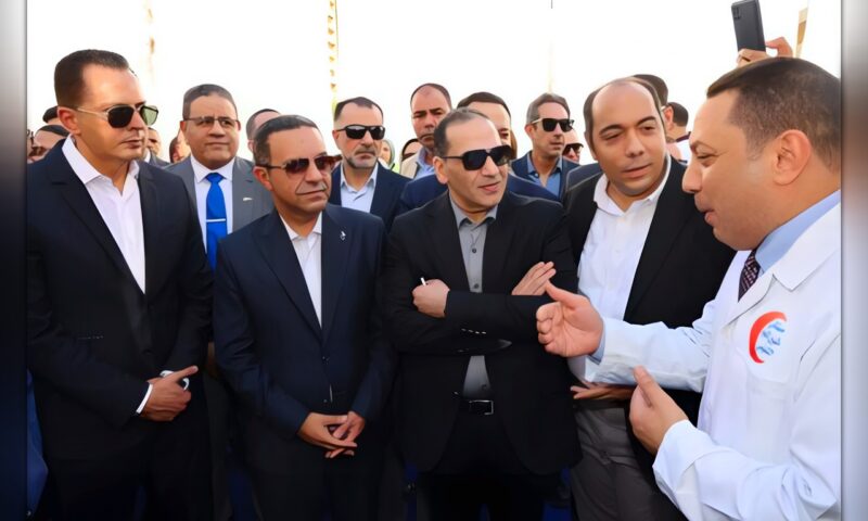 محافظ المنوفية ووفد مستقبل وطن يتفقدان مستشفى شبين الكوم التعليمي بعد دعمها بأجهزة ومستلزمات طبية