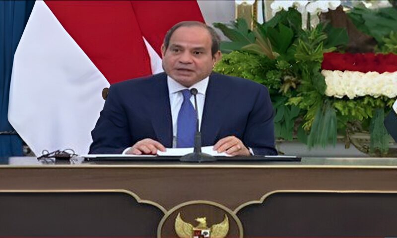 الرئيس السيسي: نرحب باستمرار استقبال مصر لآلاف الطلاب الإندونيسيين سنويا