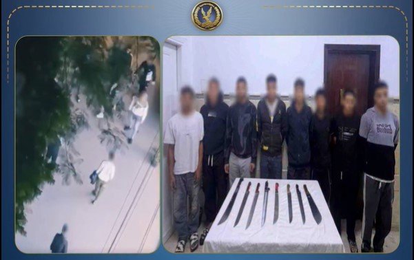 ضبط 8 أشخاص في مشاجرة بالأسلحة البيضاء بالزقازيق