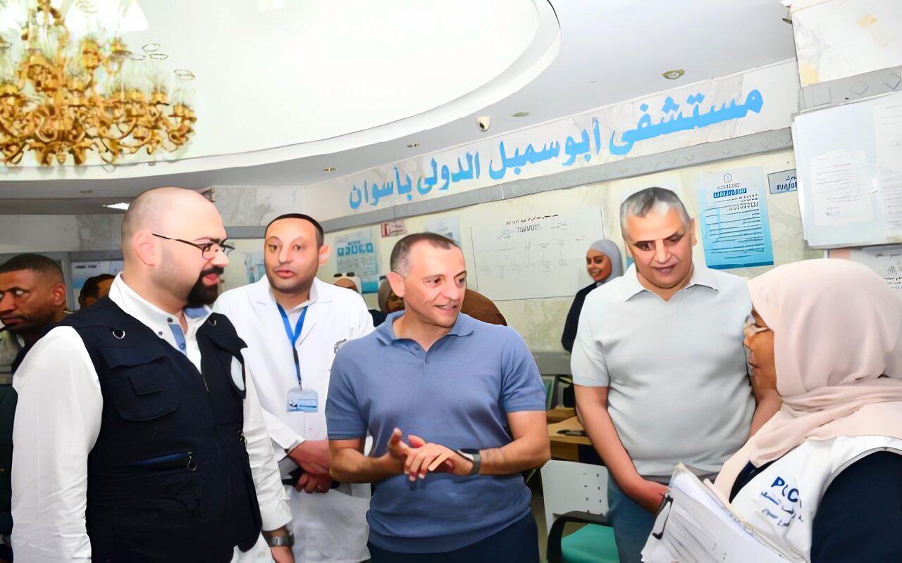 طوارئ بمستشفى أبو سمبل الدولي استعدادًا لاحتفالات تعامد الشمس