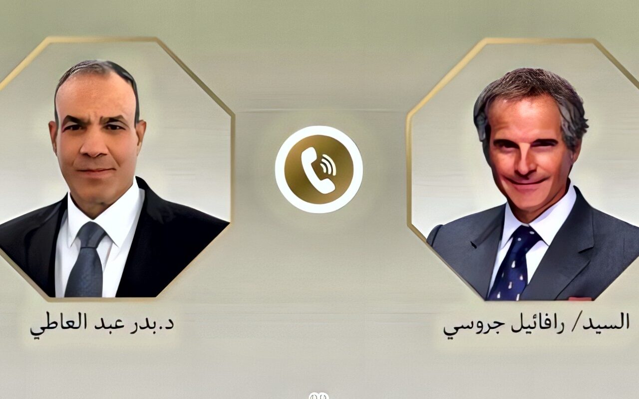 وزير الخارجية و«جروسي» يبحثان تقدم تنفيذ محطة الضبعة النووية واحتواء التصعيد الإقليمي