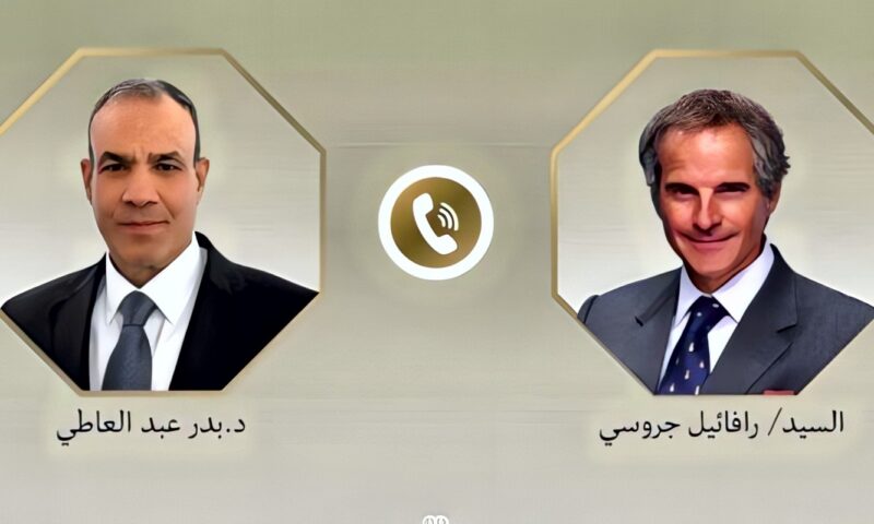 وزير الخارجية و«جروسي» يبحثان تقدم تنفيذ محطة الضبعة النووية واحتواء التصعيد الإقليمي