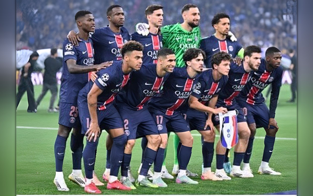 «ديمبيلي» يقود تشكيل باريس سان جيرمان أمام مانشستر سيتي في دوري أبطال أوروبا