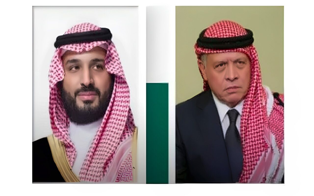 ملك الأردن يعزي ولي العهد السعودي في ضحايا الاعتداءات على المملكة