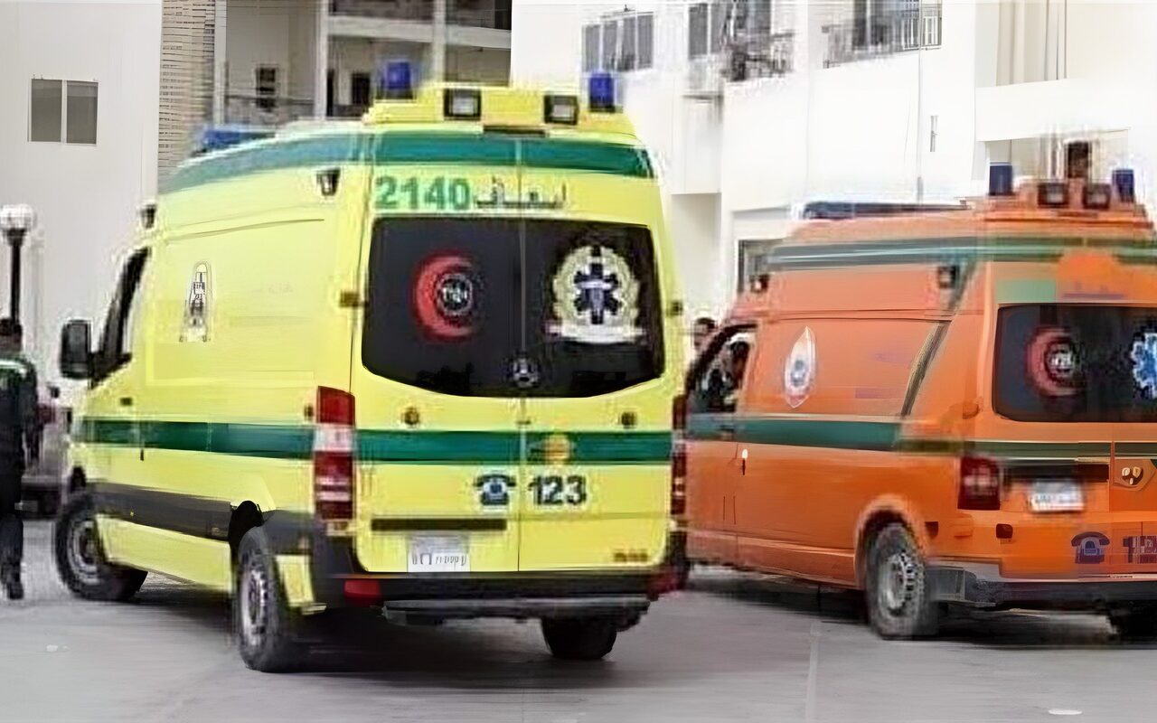 إصابة 7 أشخاص في تصادم ملاكي وميكروباص بطريق الفيوم سنورس